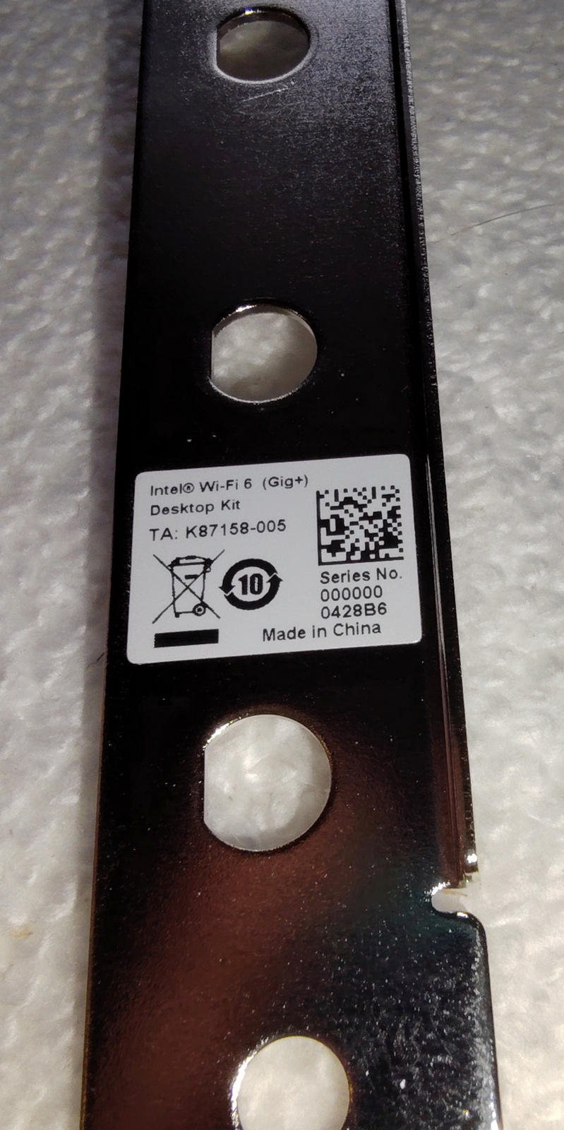 Standard Full Height Antennae Case Bracket 4 Intel Wi-Fi WiFi AX200 Desktop Kit - Image 3