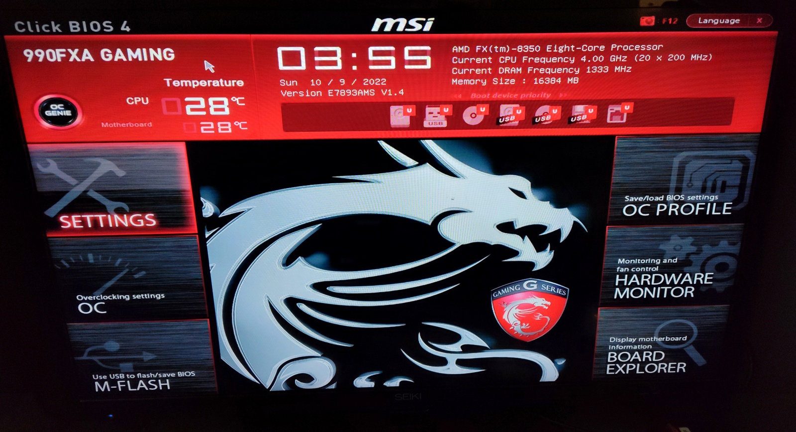 MSI 990FXA-GAMING Motherboard AMD FX-8350 CPU 16GB Crucial DDR3 RAM Kit TPM 2015 - Image 21