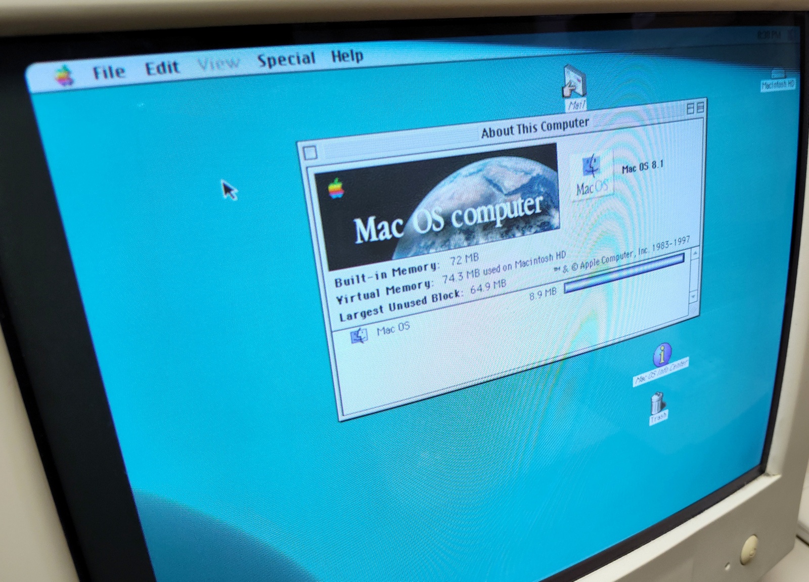 Apple Power Macintosh PowerMac 7100/80 80MHz PowerPC 601 72MB RAM 700MB HDD 1994 - Image 17