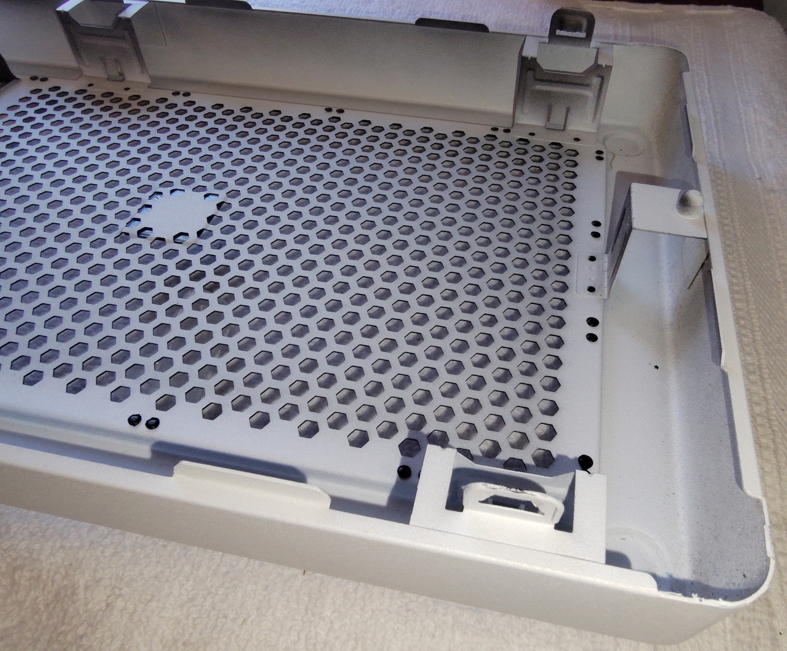 White Steel Metal Front Panel Fascia Cover For Corsair Vengeance C70 PC Cases - Image 5