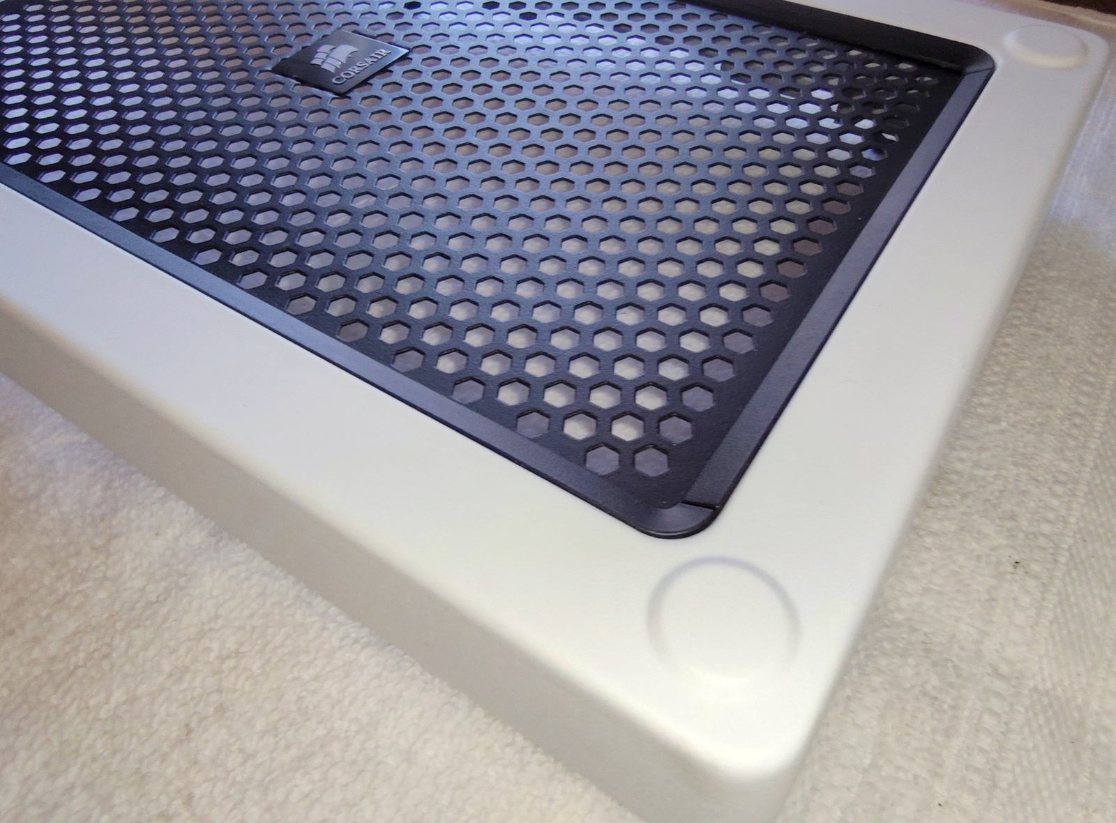 White Steel Metal Front Panel Fascia Cover For Corsair Vengeance C70 PC Cases - Image 7