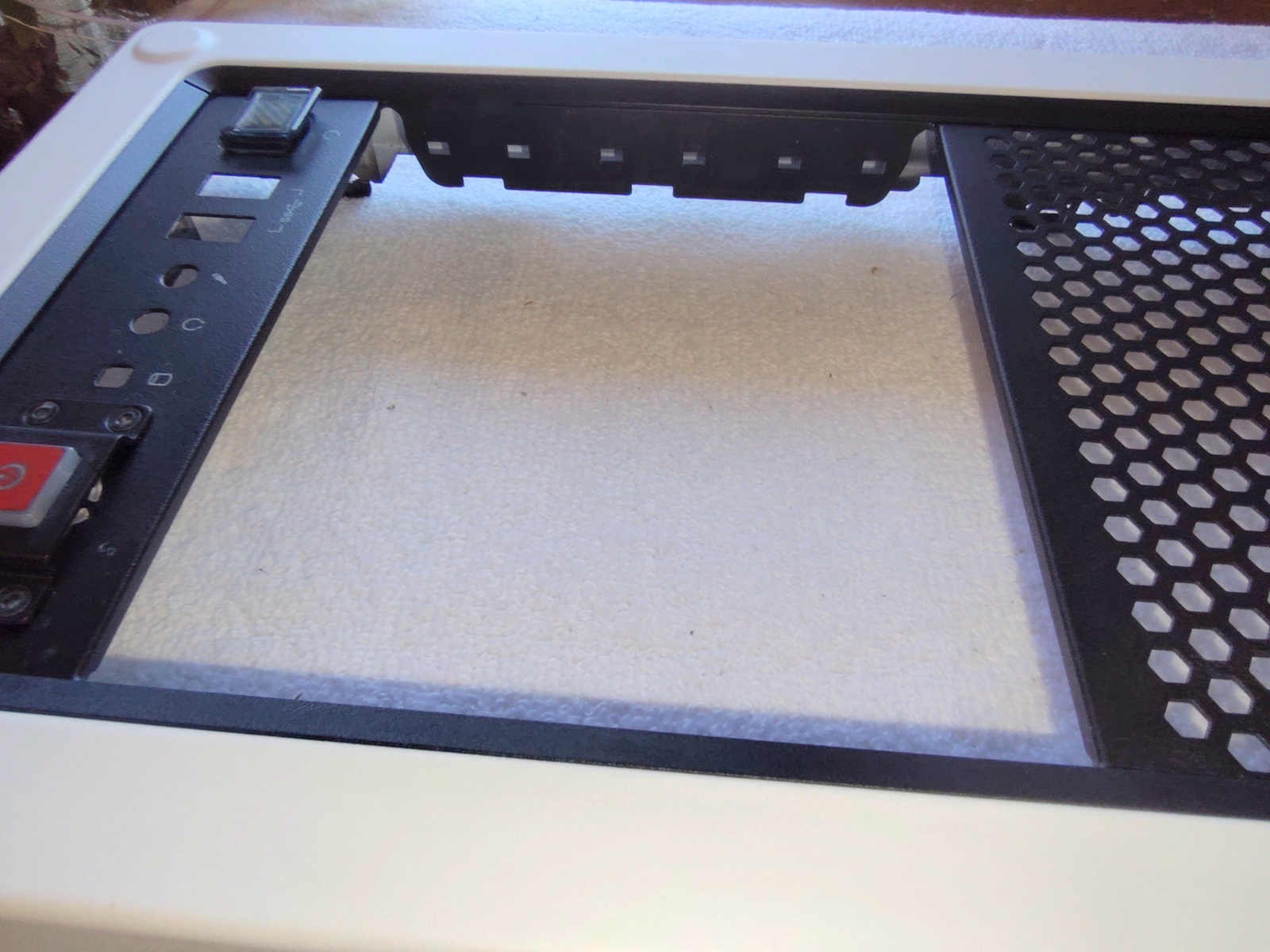 White Steel Metal Front Panel Fascia Cover For Corsair Vengeance C70 PC Cases - Image 10