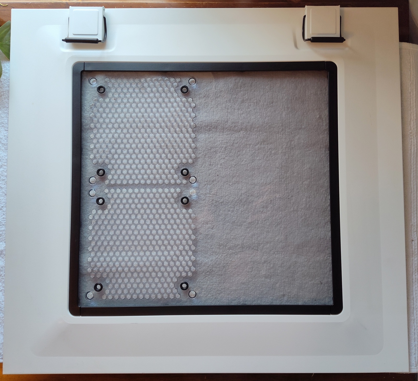 White Steel Metal Window Side Panel Cover For Corsair Vengeance C70 PC Cases