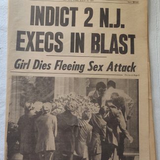 New York Jersey Daily News 19 August 1977 Elvis Presley Death Funeral Interment
