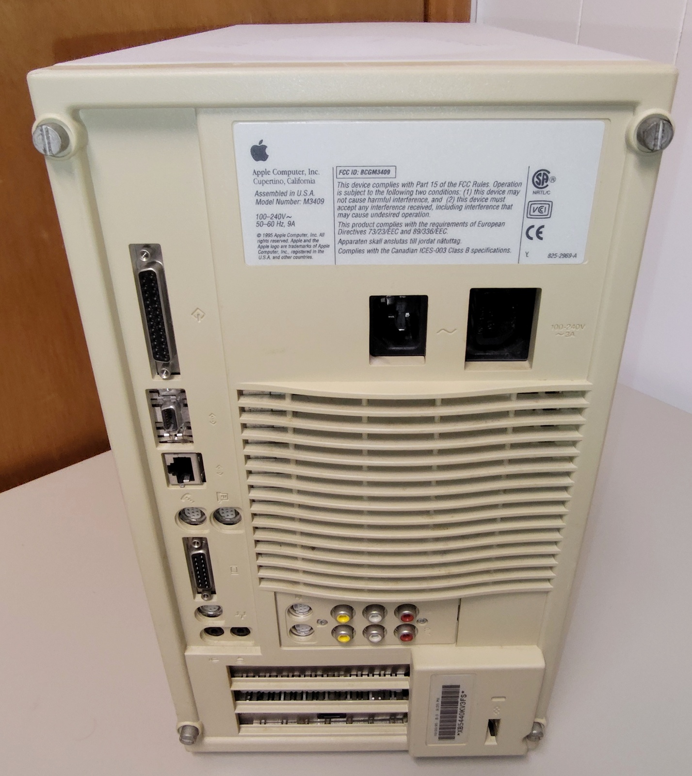 Apple Power Macintosh PowerMac 8500/120 120MHz PowerPC 604 ?MB RAM NO HD PARTS! - Image 5