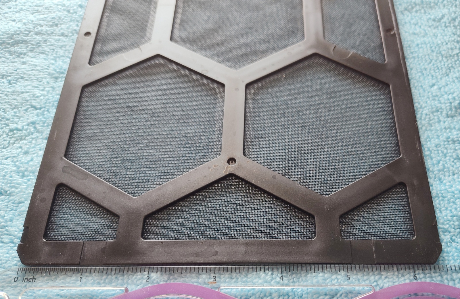 Black Plastic Lower Dust Filter 4 Corsair Vengeance C70 Desktop Computer PC Case - Image 6