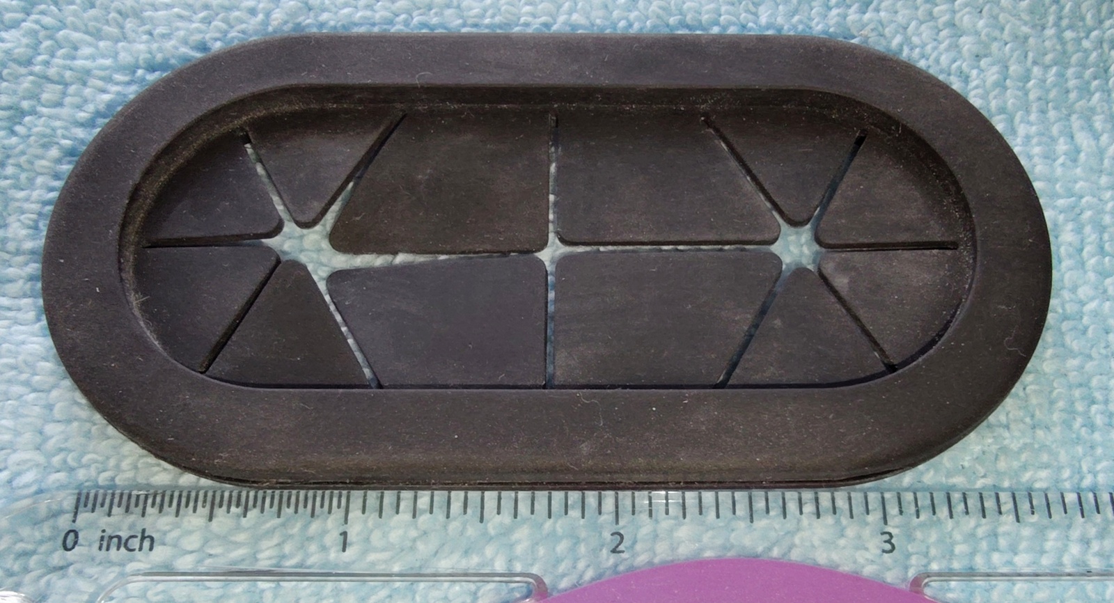 One Rounded Black Rubber Wire-Routing Grommet 4 Corsair Vengeance C70 PC Case - Image 3