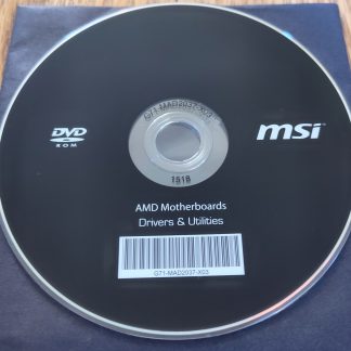 ISO Image of Original Driver CD Disc for MSI 990FXA Gaming Motherboard 2015