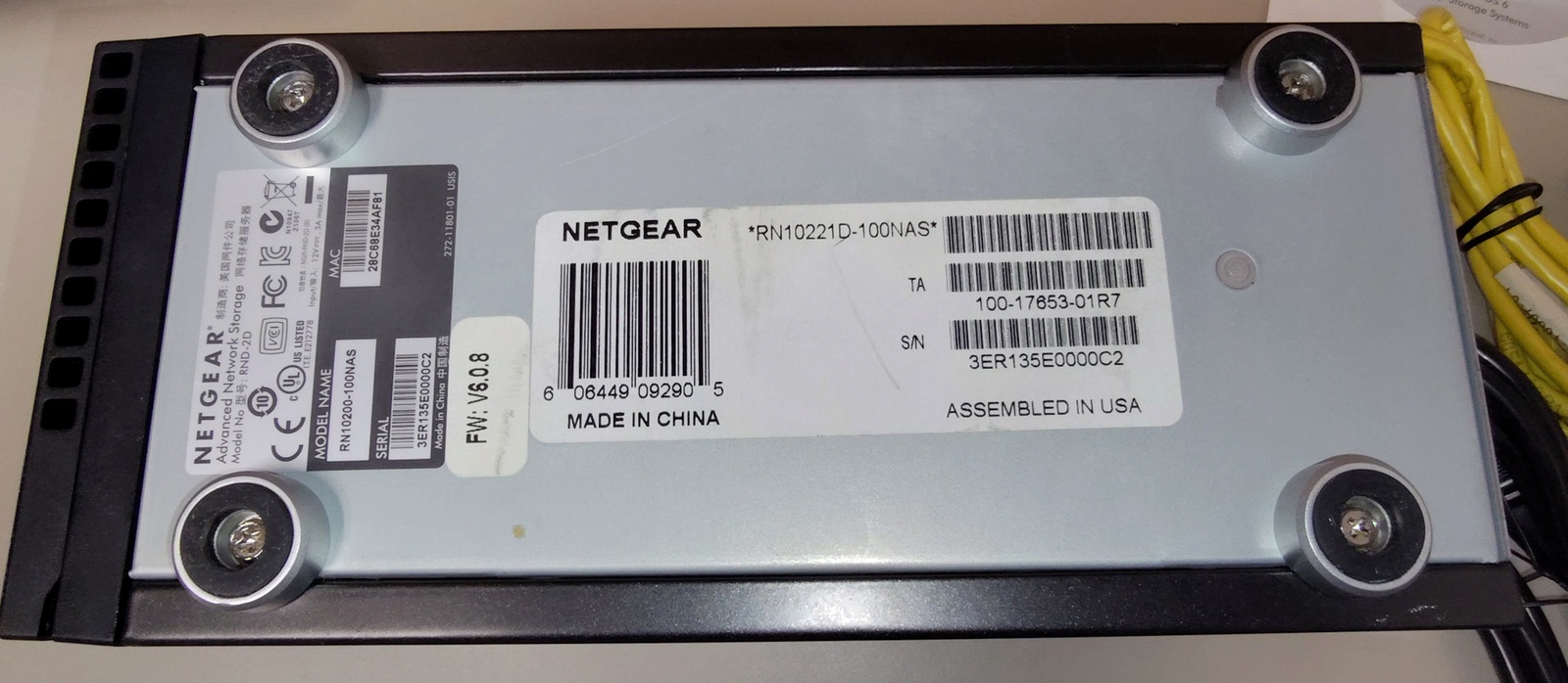 Netgear ReadyNAS RN10200-100NAS 4TB (2 x 2TB) 2-Bay NAS Network Attached Storage - Image 7