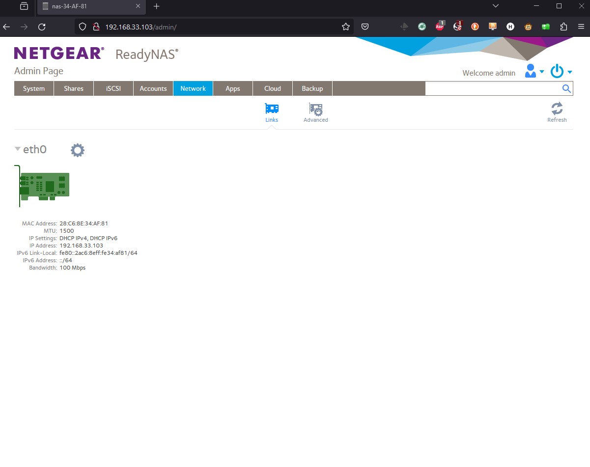 Netgear ReadyNAS RN10200-100NAS 4TB (2 x 2TB) 2-Bay NAS Network Attached Storage - Image 15