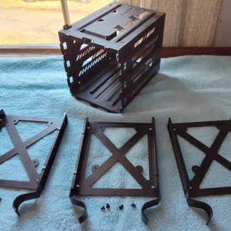 Black Steel 3.5" HDD Hard Disk Drive Bracket Holder 4 Corsair Vengeance C70 Case