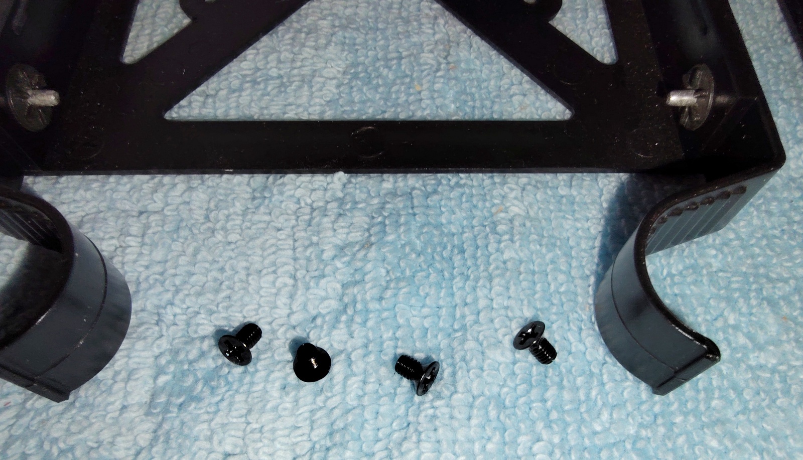 Black Steel 3.5" HDD Hard Disk Drive Bracket Holder 4 Corsair Vengeance C70 Case - Image 3