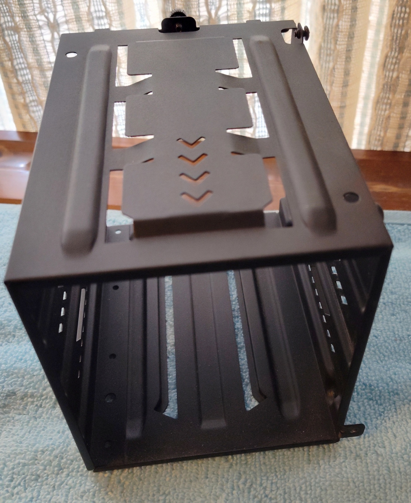 Black Steel 3.5" HDD Hard Disk Drive Bracket Holder 4 Corsair Vengeance C70 Case - Image 5