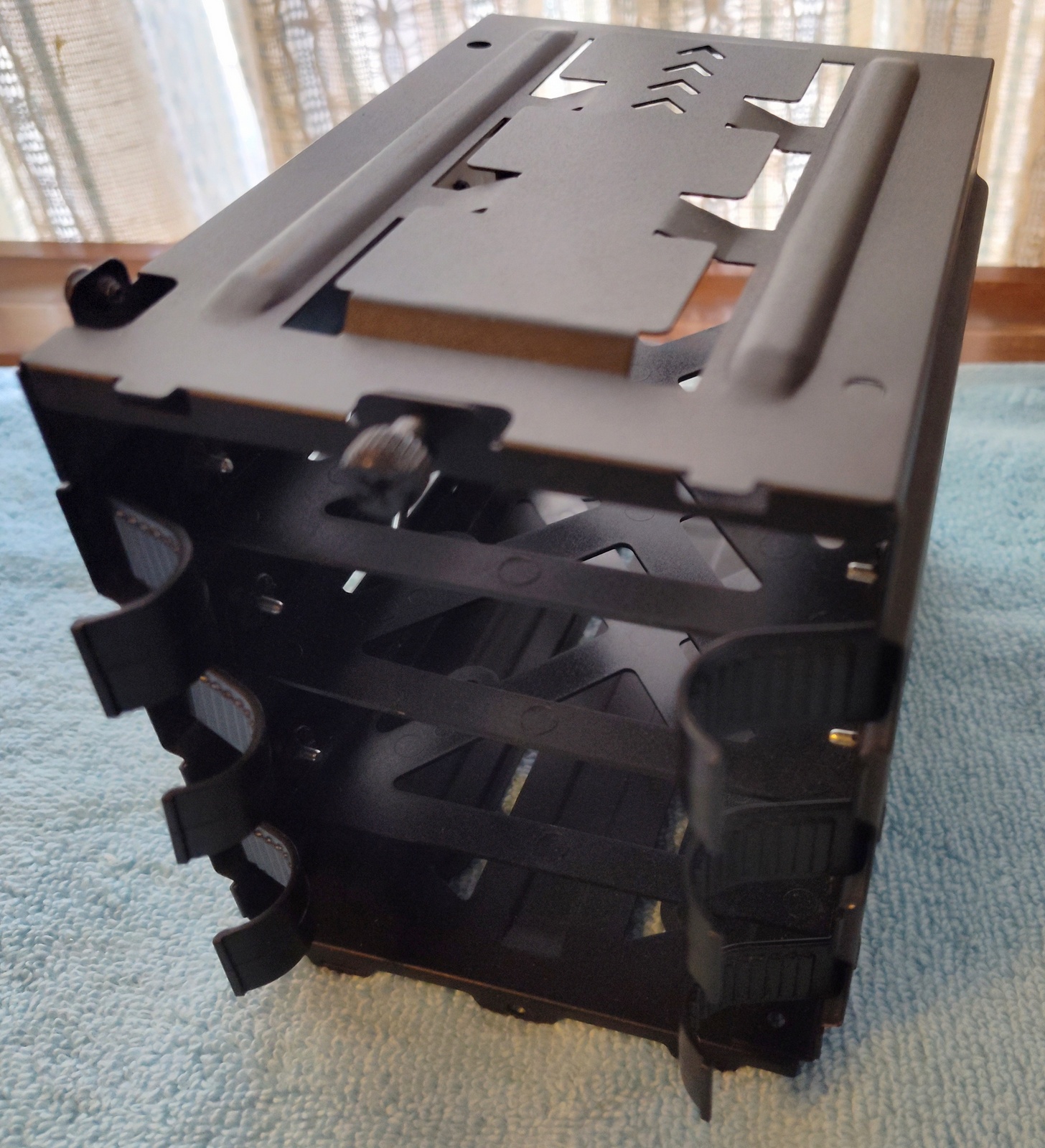 Black Steel 3.5" HDD Hard Disk Drive Bracket Holder 4 Corsair Vengeance C70 Case - Image 6