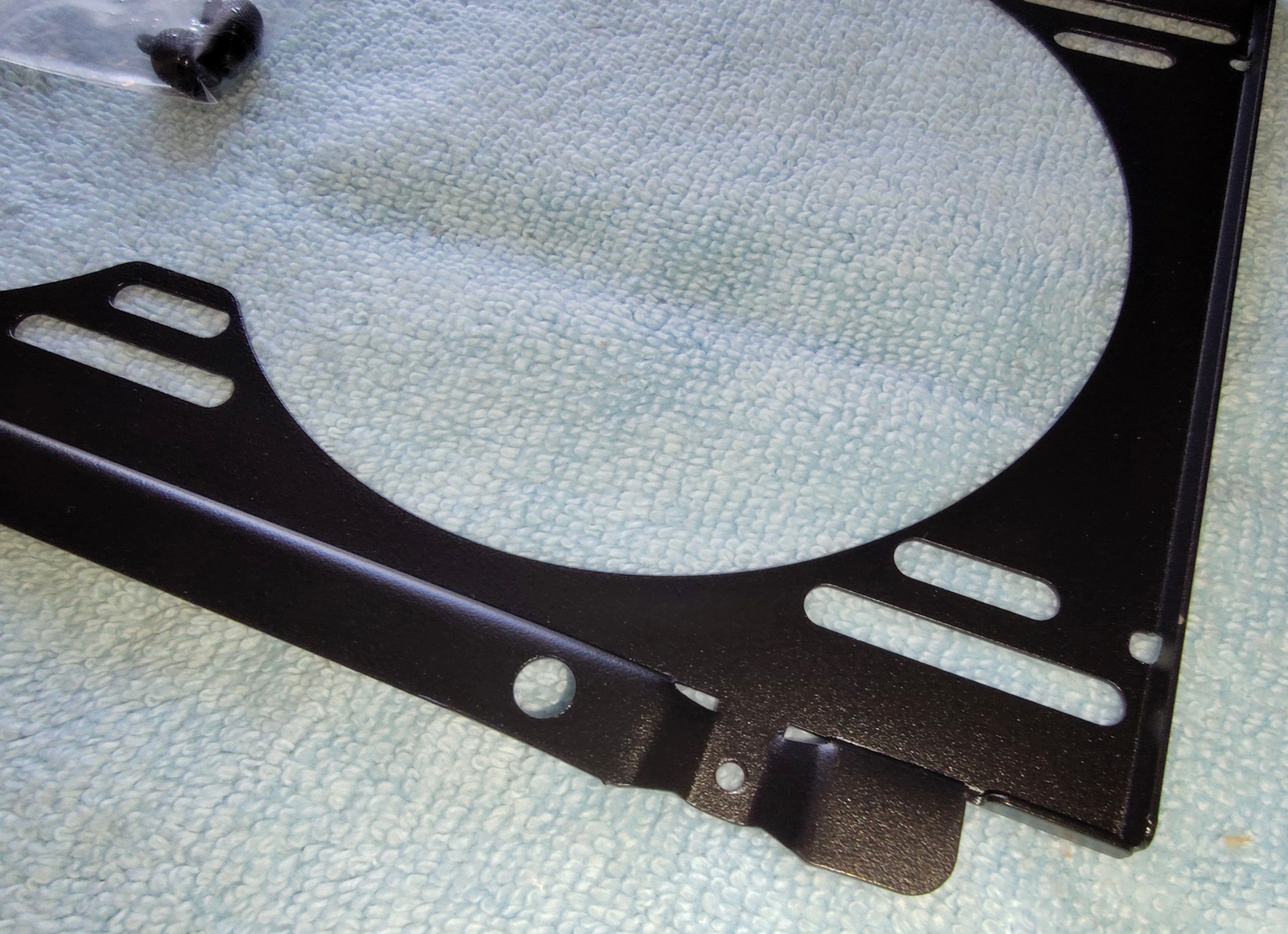 Black Front Cooling Fan Bracket Tray Mount for Corsair Crystal 680X RGB PC Cases - Image 7