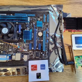 Asus M5A78L-M LX uATX Motherboard AMD FX-4300 CPU 8GB DDR3 RAM 2012 SSD Radeon