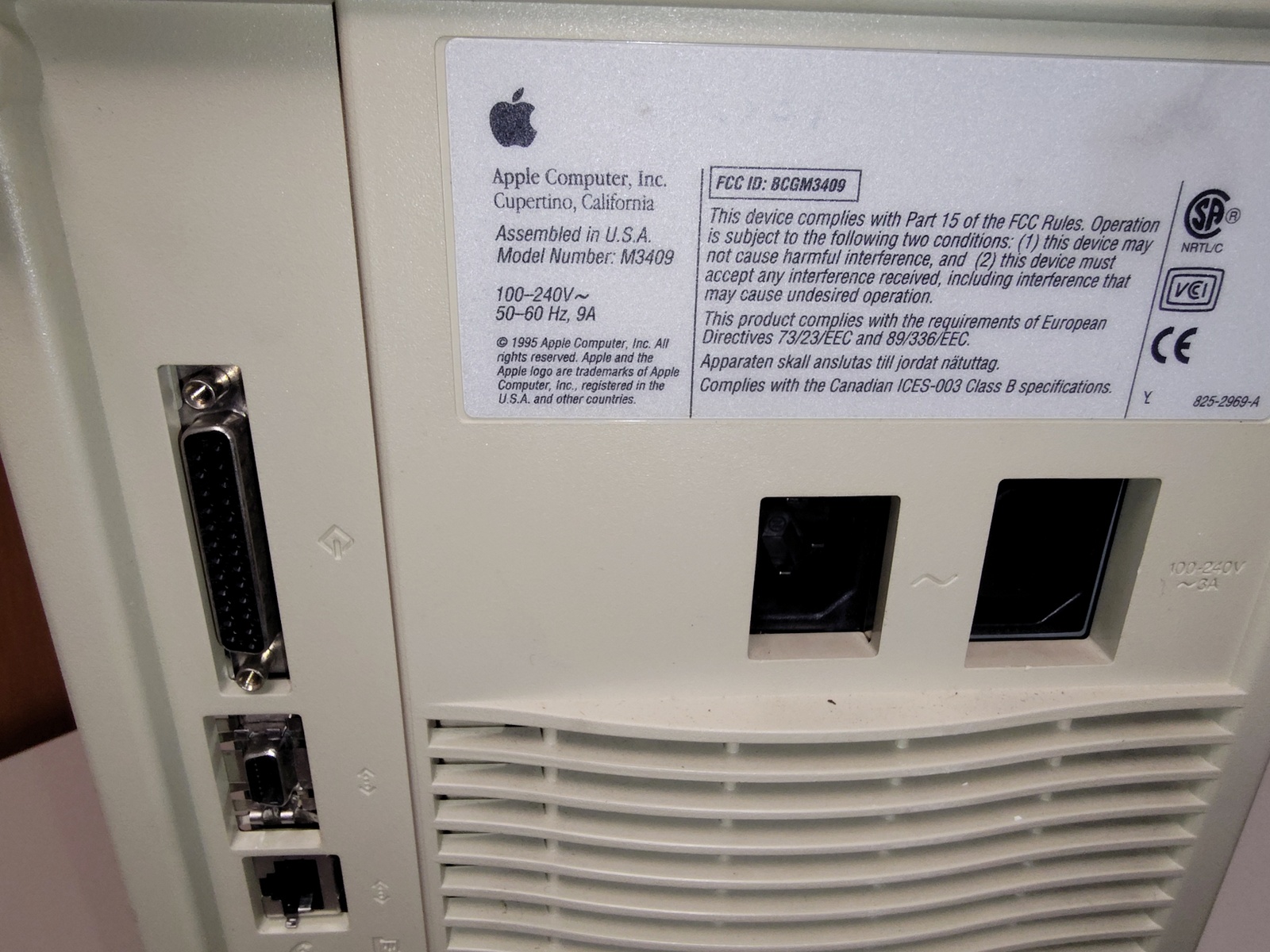Apple Power Macintosh PowerMac 8500/120 120MHz PowerPC 604 50MB RAM 1GB SCSI HDD - Image 20