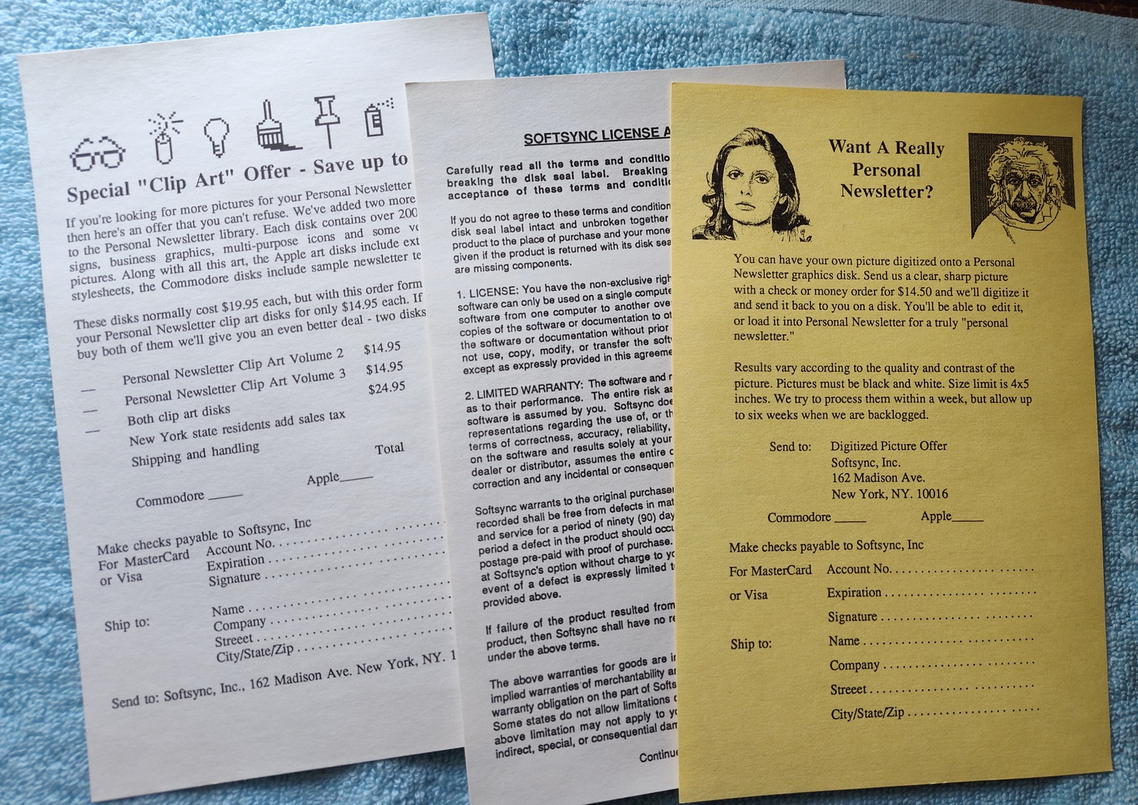 Softsync Personal Newsletter for Commodore 64 128 C64 5.25" Diskettes, Box 1987 - Image 8