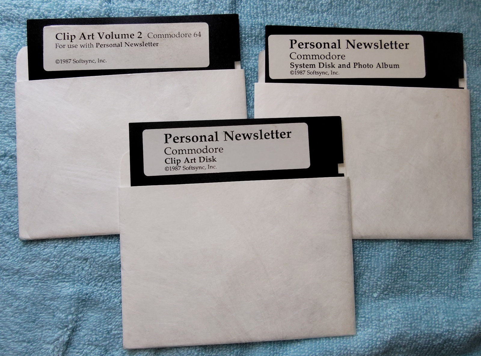 Softsync Personal Newsletter for Commodore 64 128 C64 5.25" Diskettes, Box 1987 - Image 10
