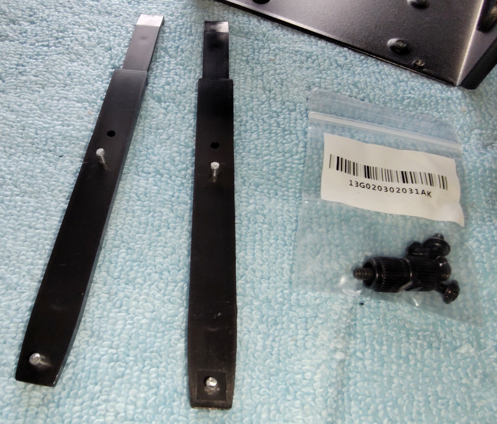 Black 3.5" HDD Hard Disk Drive Bracket Holder 4 Thermaltake Versa H15 w/ Rails - Image 4