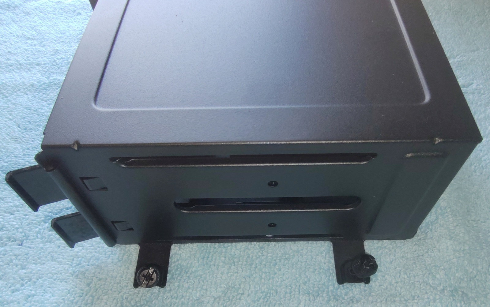 Black HDD SSD Hard Disk Drive Bracket Holder 4 Corsair iCUE 4000D 4000X w/ Sleds - Image 5