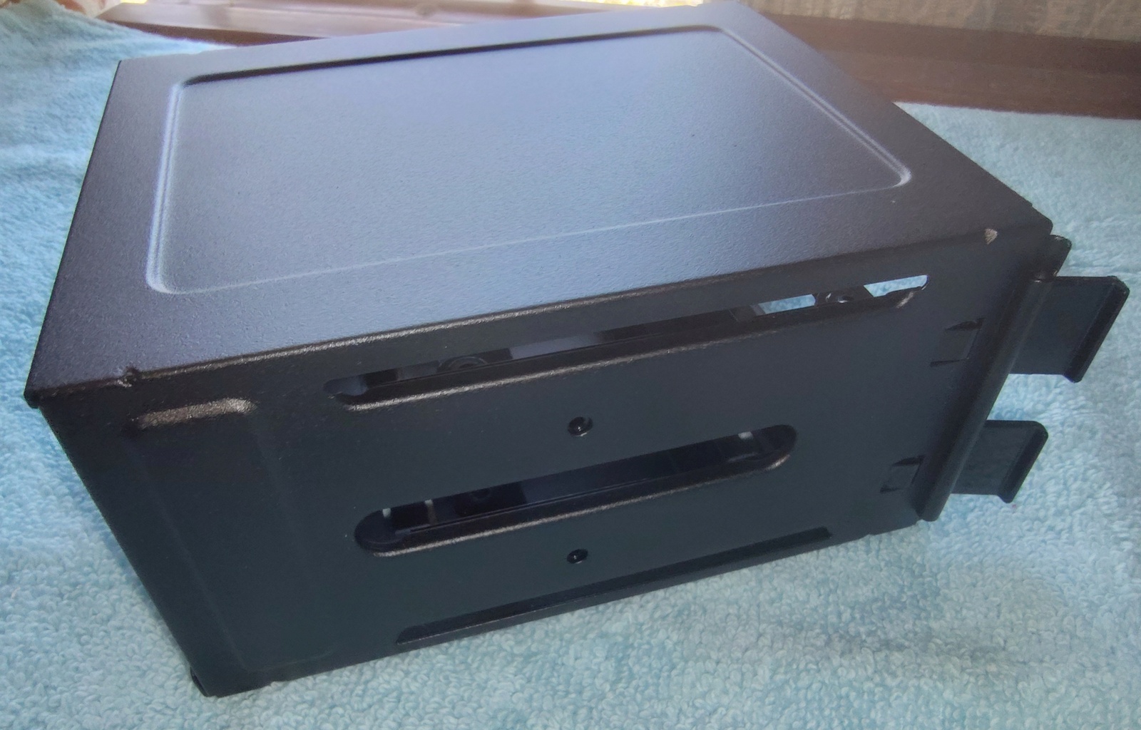 Black HDD SSD Hard Disk Drive Bracket Holder 4 Corsair iCUE 4000D 4000X w/ Sleds - Image 7