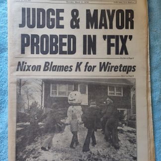 New York Daily News 11 March 1976 Patty Hurst Sean Connery Richard Dunn More!