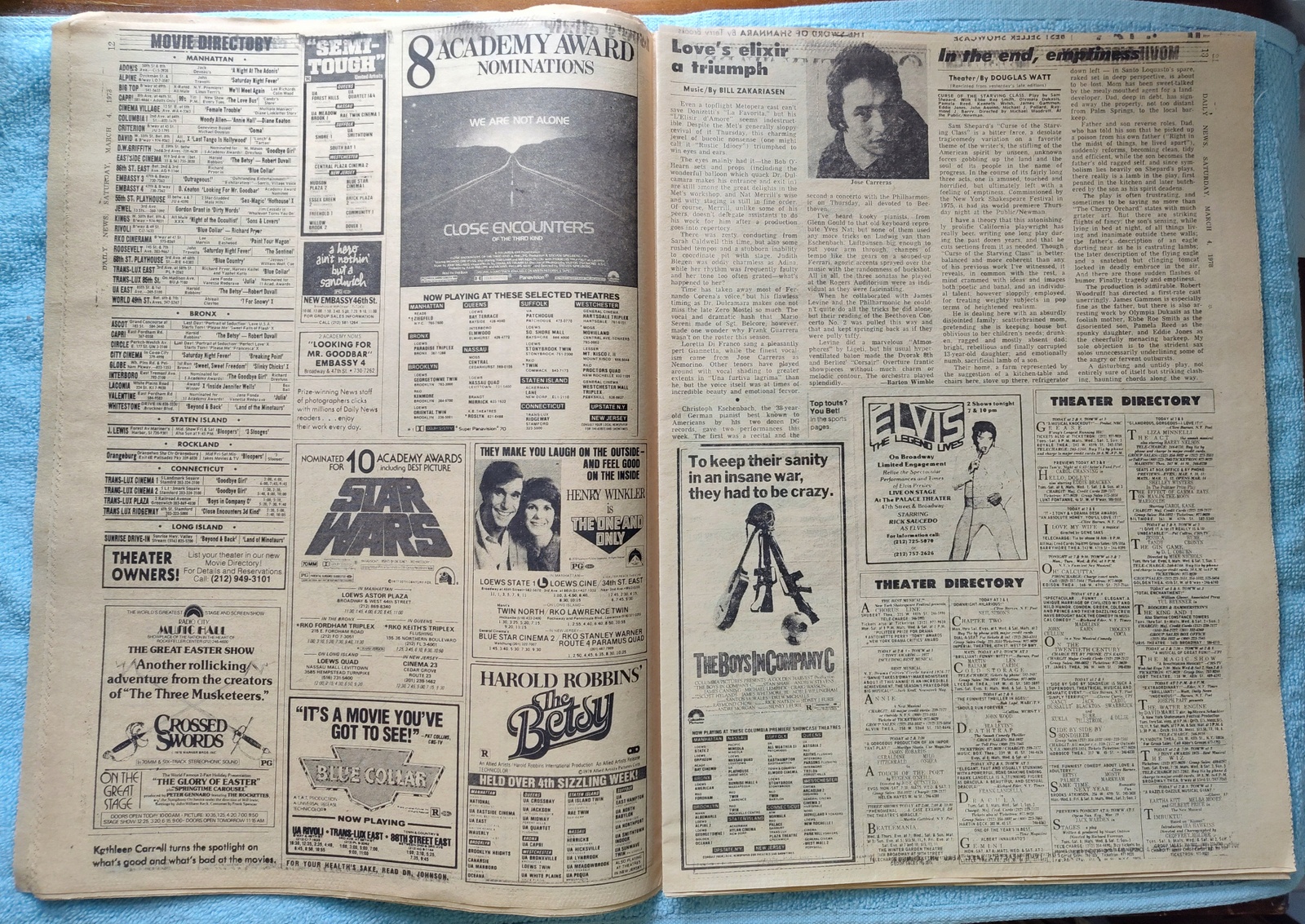 New York Daily News 4 March 1978 3rd Major Snowstorm, Ted Williams Don Gullett - Image 7