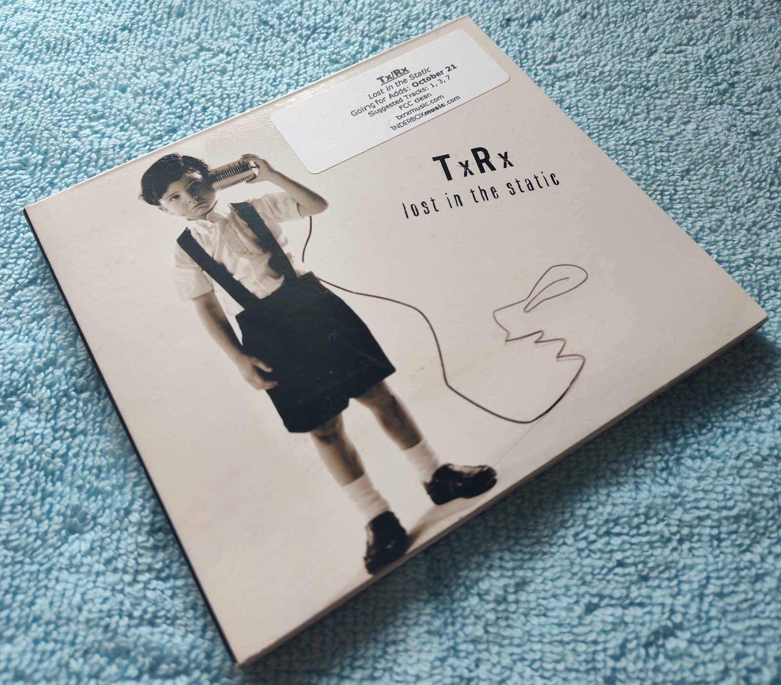 TxRx Lost In The Static Alternative Pop Rock Indie Music CD 2008 BMI