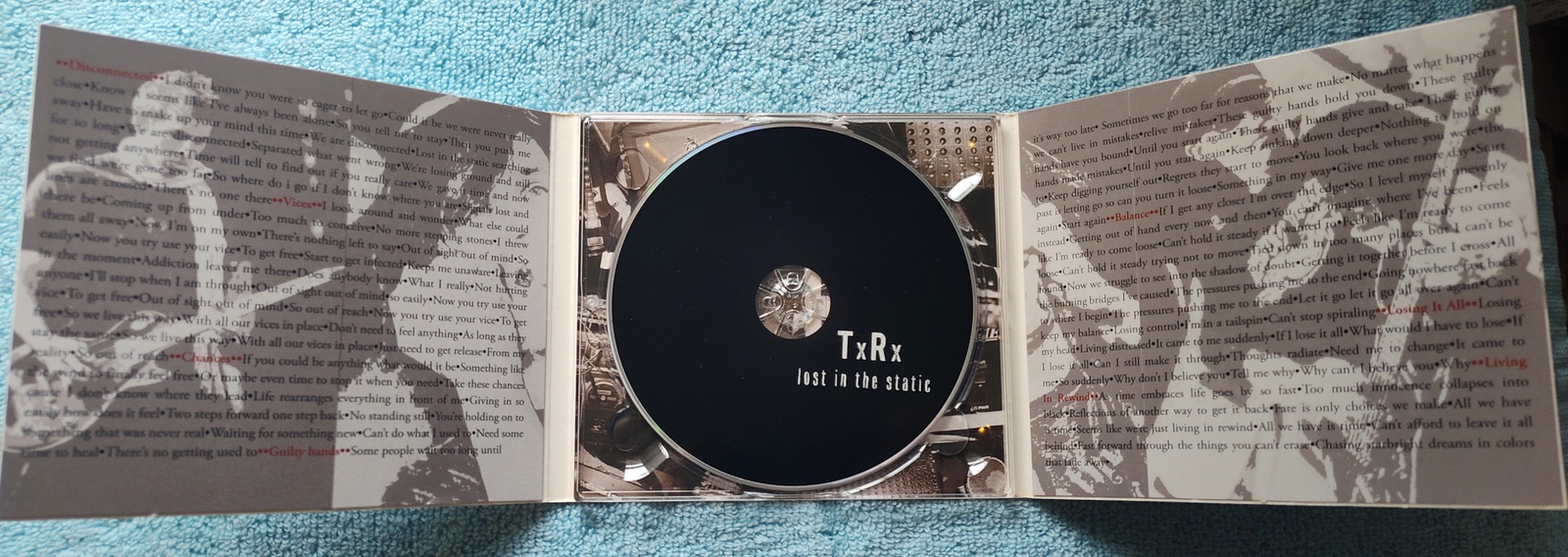 TxRx Lost In The Static Alternative Pop Rock Indie Music CD 2008 BMI - Image 3