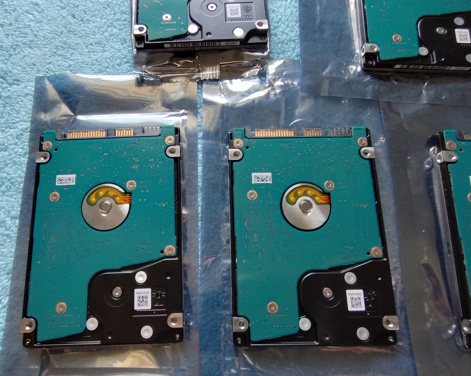 Lot of 5 500GB Notebook Laptop 2.5" SATA Hard Disk Drives Toshiba MQ01ACF050 - Image 6