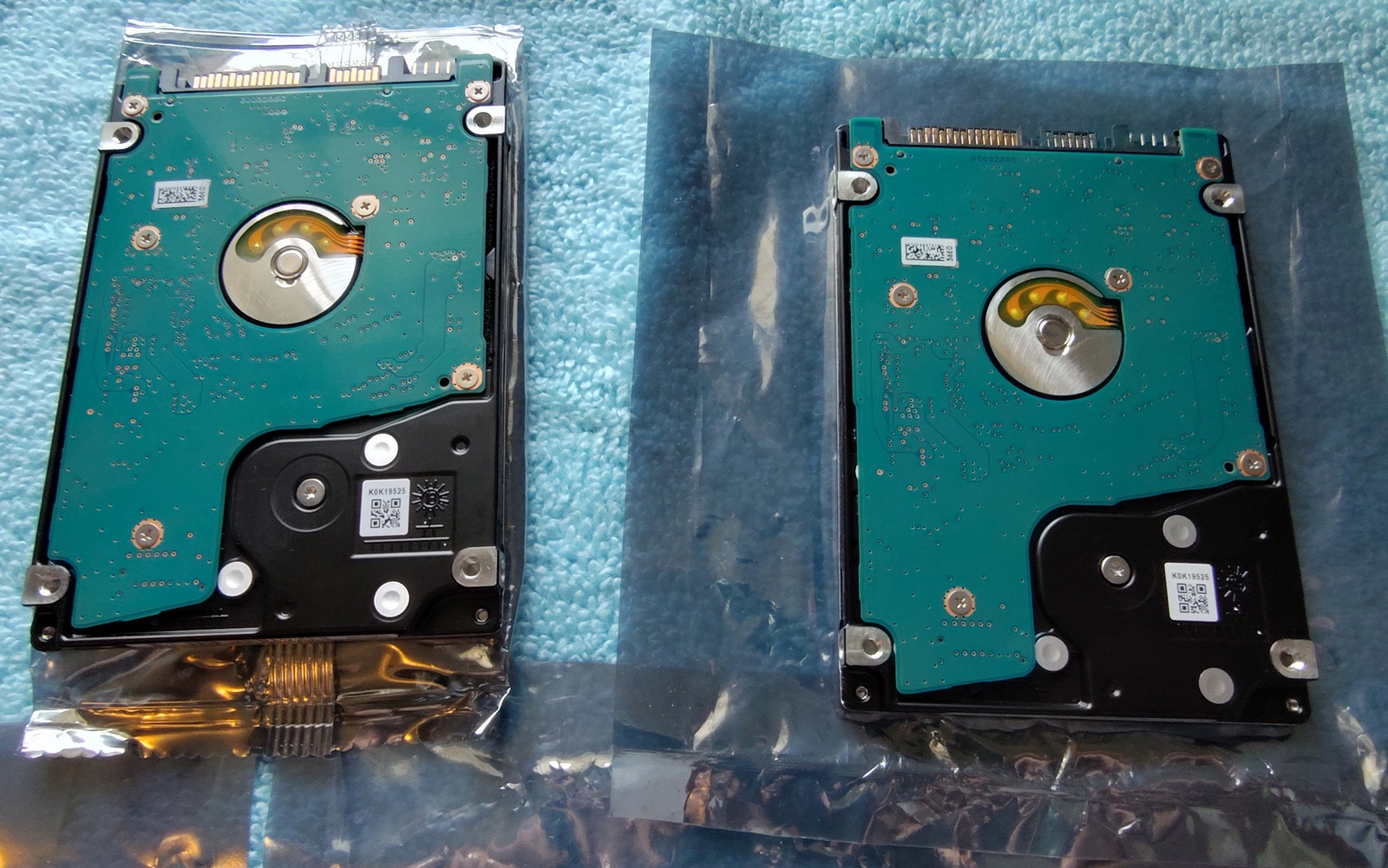 Lot of 5 500GB Notebook Laptop 2.5" SATA Hard Disk Drives Toshiba MQ01ACF050 - Image 8