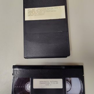 Democratic National Convention 21 July 1988 VHS Tape 4 ?? Min Dukakis Jackson ++