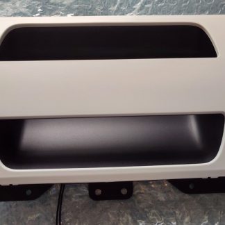 White Plastic / Steel Handle Top w/ LED & Switch for Corsair Graphite 380T Case