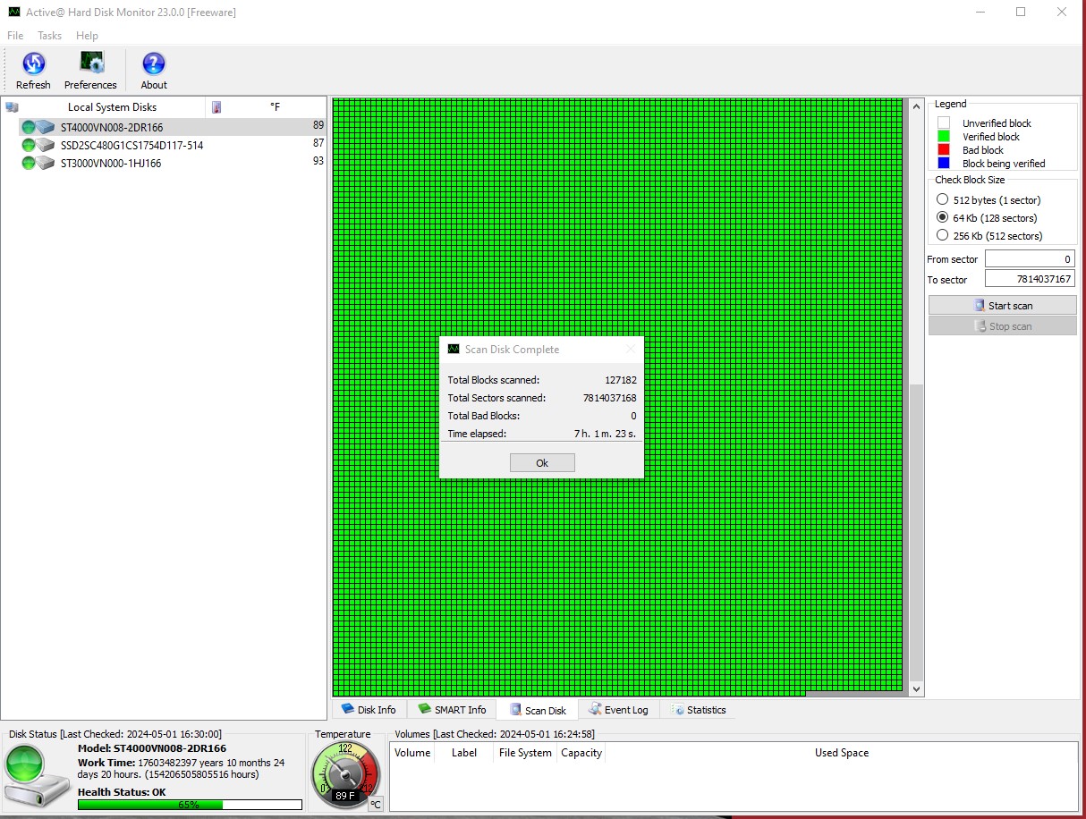 Seagate Ironwolf 4TB ST4000VN008 Desktop 3.5" SATA NAS Hard Disk Drive HDD 2020 - Image 5