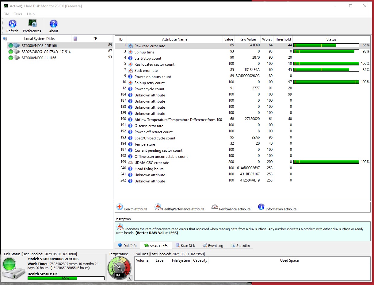 Seagate Ironwolf 4TB ST4000VN008 Desktop 3.5" SATA NAS Hard Disk Drive HDD 2020 - Image 6