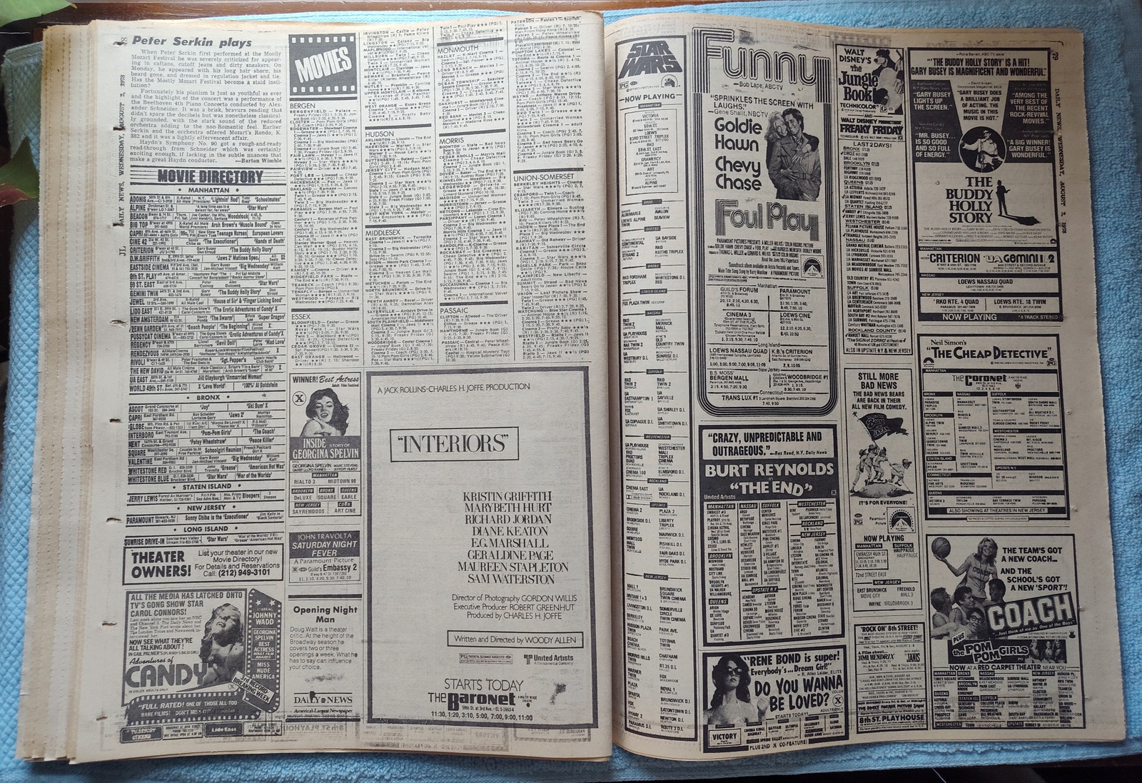 New York Daily News 2 August 1978 Dr. X Cleared Reggie Jackson Christina Onassis - Image 17