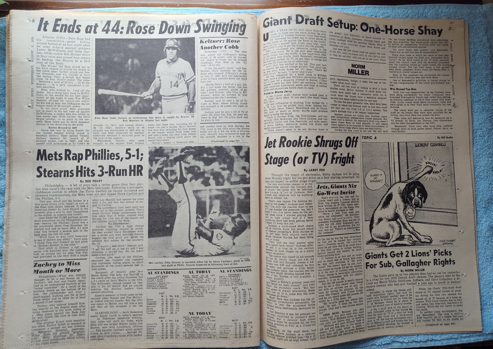 New York Daily News 2 August 1978 Dr. X Cleared Reggie Jackson Christina Onassis - Image 19