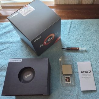 AMD Ryzen 3 1200 CPU Socket AM4 Processor YD1200BBAEBOX w/ Heatsink Fan, Paste