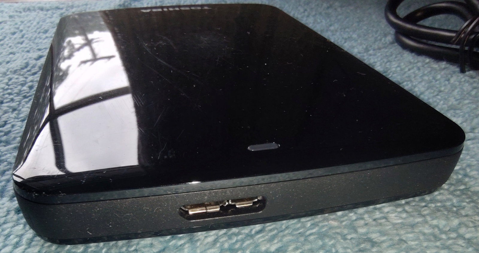 Toshiba Canvio Connect Black 500GB USB 3.0 Hard Disk Drive HDD HDTC705XK3A1 2013 - Image 3