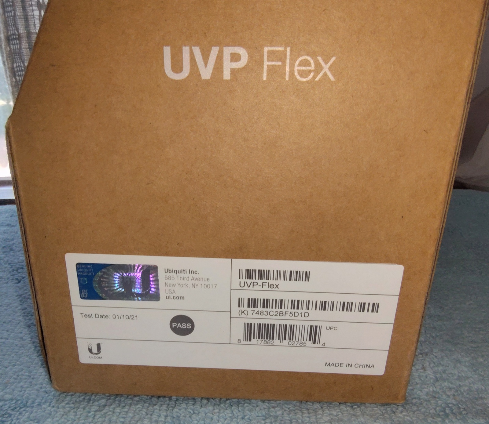 NEW Ubiquiti UI UVP-Flex IP PoE 2-Line Appearance Phone Telephone Unlocked 2021 - Image 4