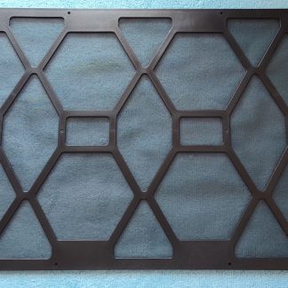 Black Plastic Top Replaceable Dust Cover Filter for Corsair Obsidian 1000D Case