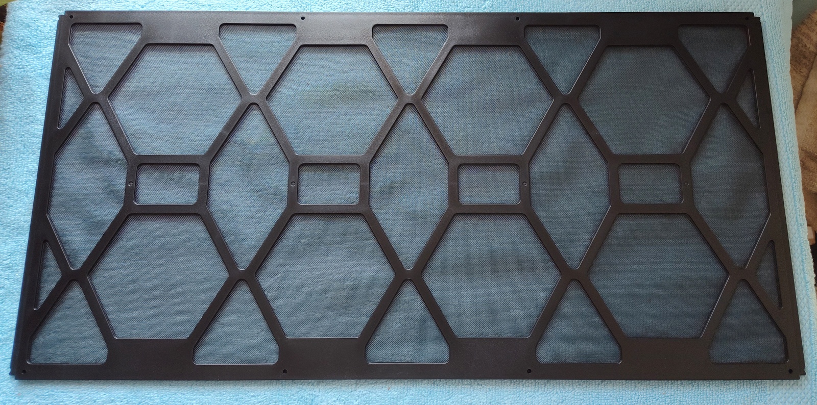 Black Plastic Top Replaceable Dust Cover Filter for Corsair Obsidian 1000D Case