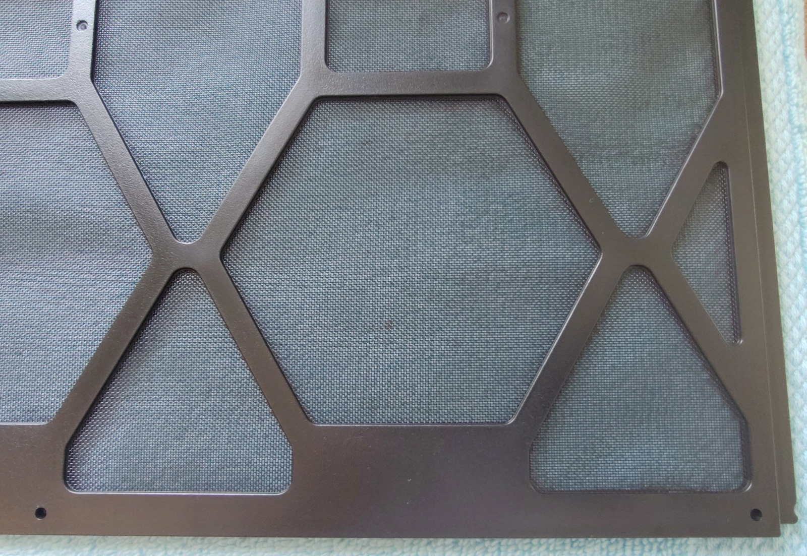 Black Plastic Top Replaceable Dust Cover Filter for Corsair Obsidian 1000D Case - Image 5