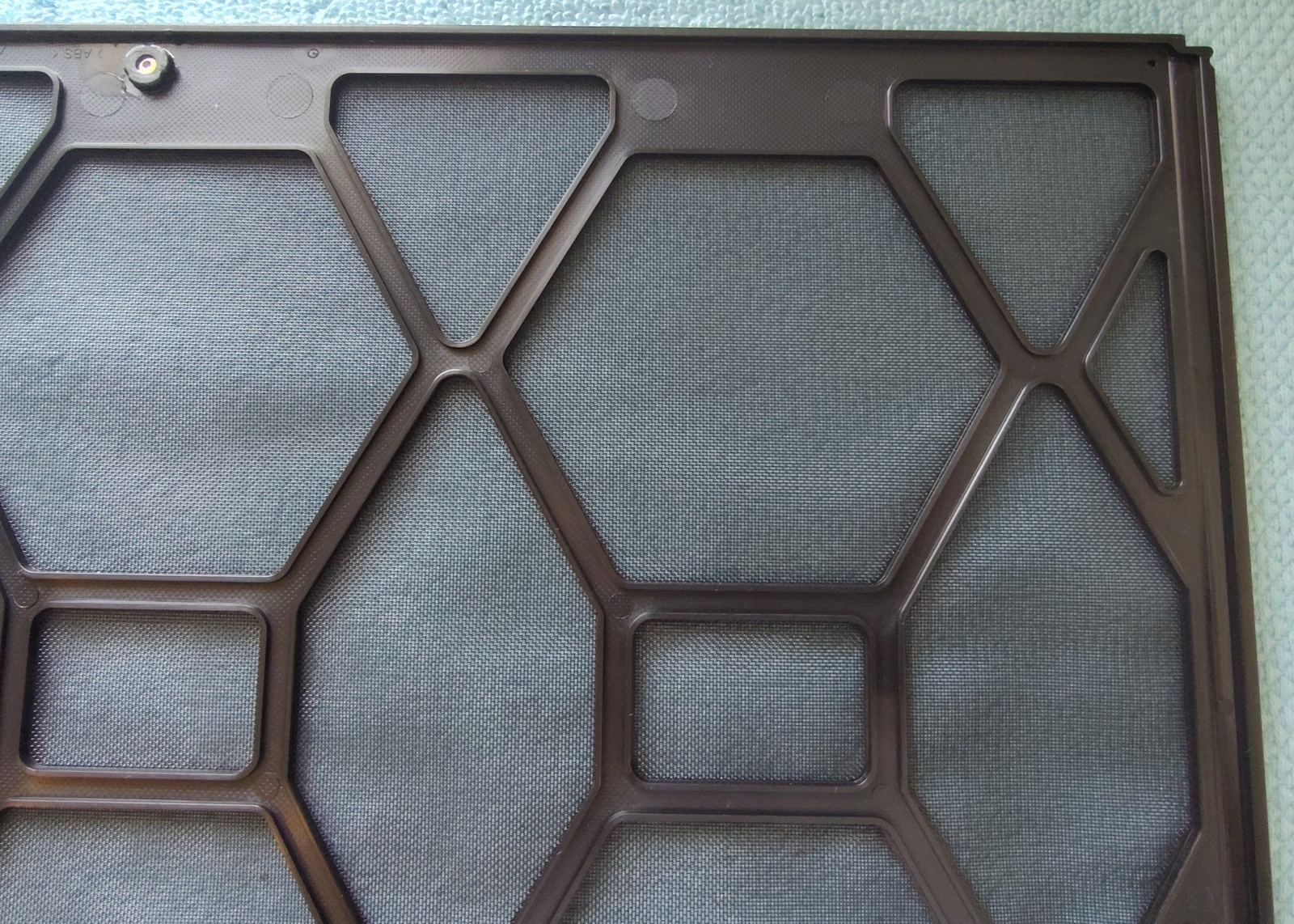 Black Plastic Top Replaceable Dust Cover Filter for Corsair Obsidian 1000D Case - Image 10