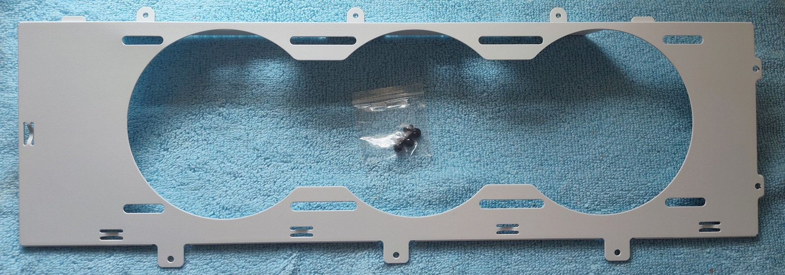 White Side Cooling Fan Bracket Tray Mount for Corsair 5000D 5000X Airflow Cases