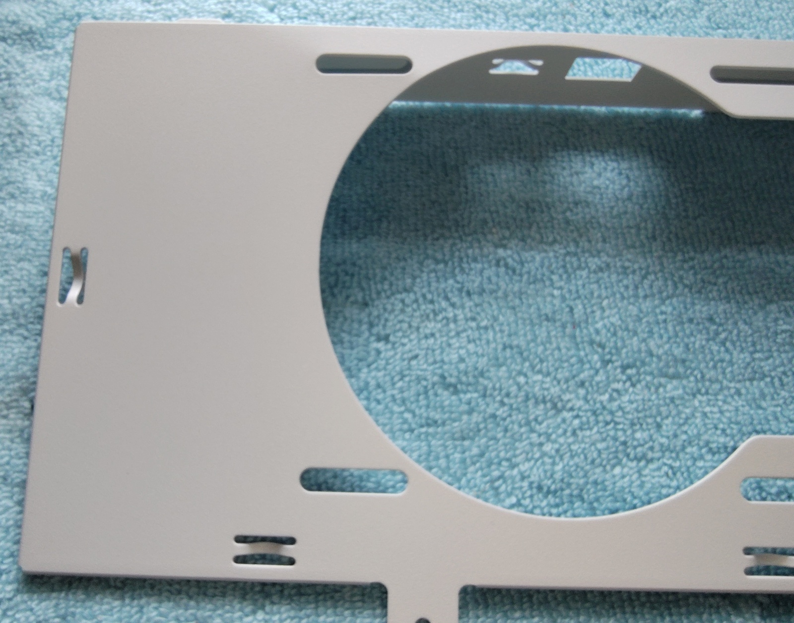 White Side Cooling Fan Bracket Tray Mount for Corsair 5000D 5000X Airflow Cases - Image 3