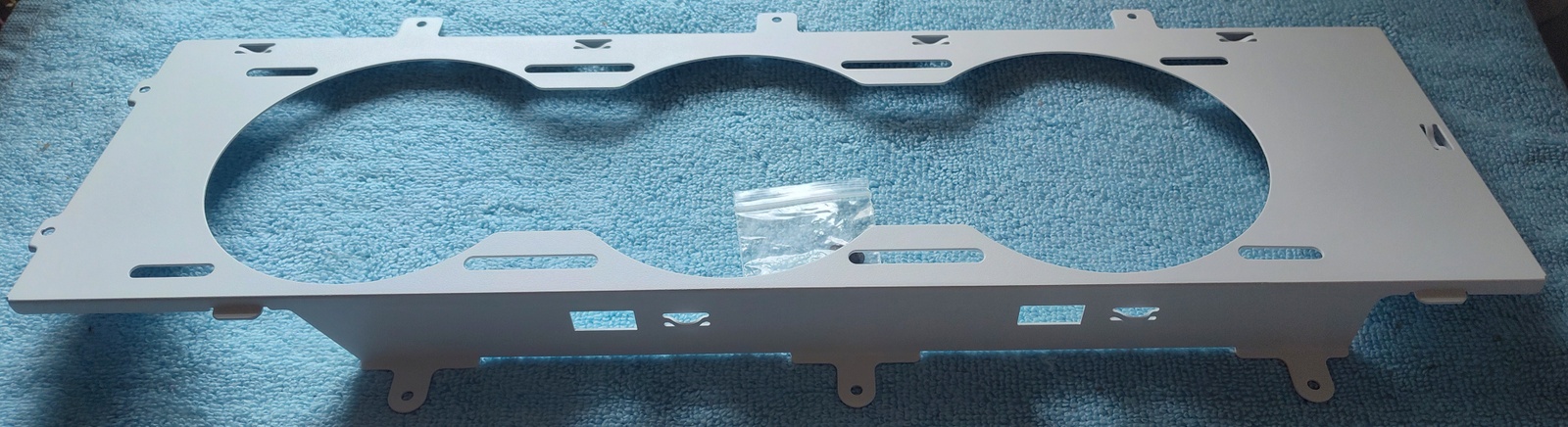 White Side Cooling Fan Bracket Tray Mount for Corsair 5000D 5000X Airflow Cases - Image 5