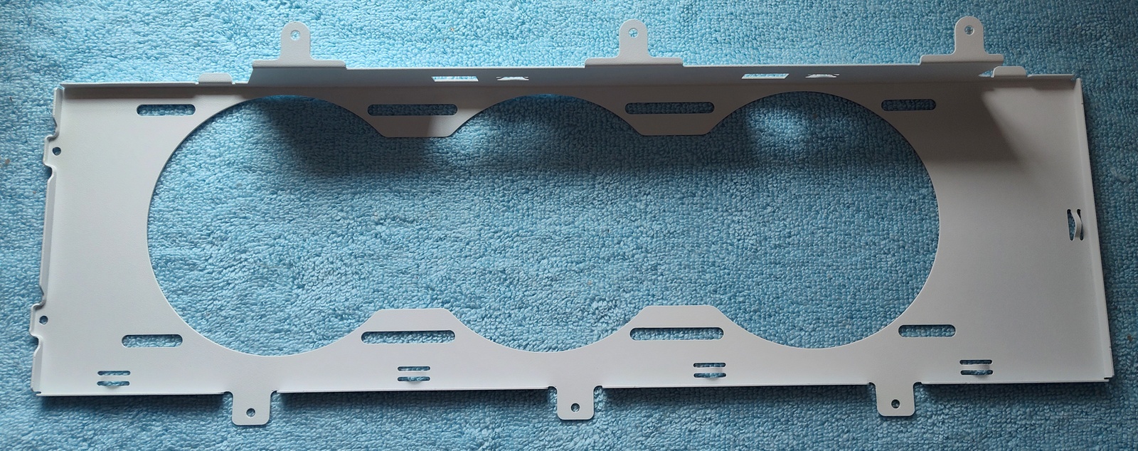 White Side Cooling Fan Bracket Tray Mount for Corsair 5000D 5000X Airflow Cases - Image 9