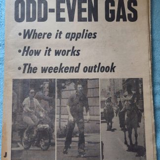 New York Daily News 20 June 1979 Gasoline Shortage Rationing Billy Martin Yankee